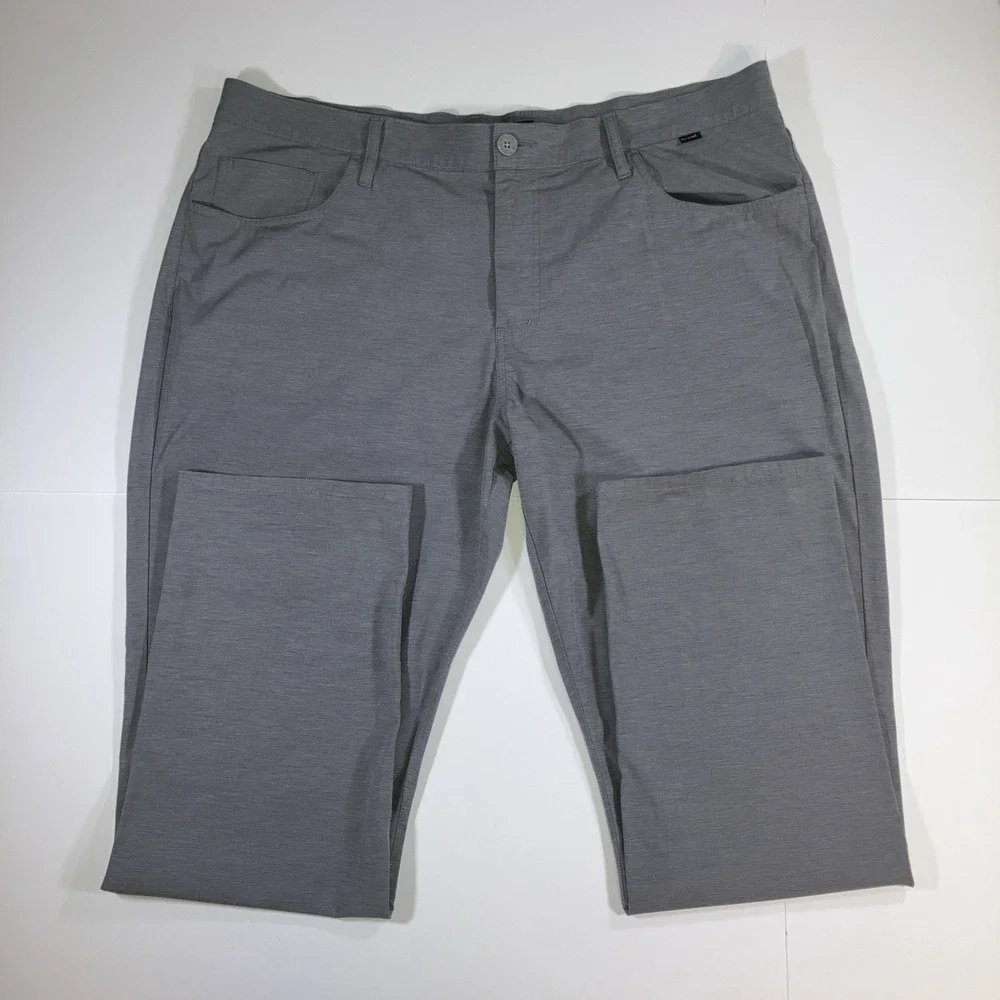 Travis Mathew Slacks Golf Pants Mens 40x32 Gray Tech Stretch 1MQ534